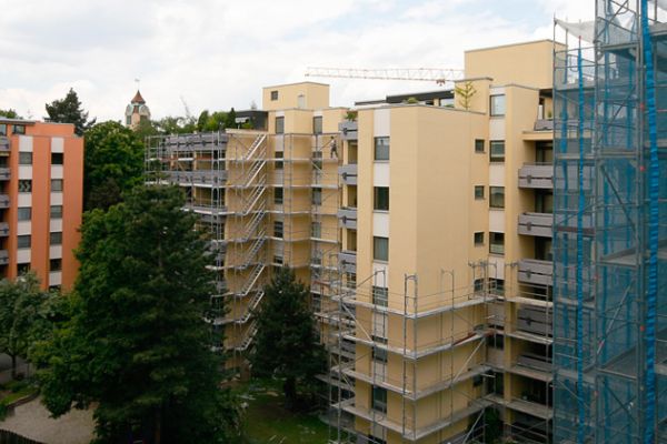 Sanierung von Wohnungssiedlungen
