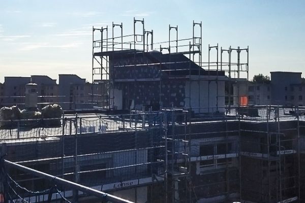 Wohnblocksanierung Windhorststraße